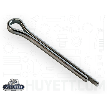 G.L. HUYETT Cotter Pin 3/16 x 1-1/2 CS ZC CP-187-1500/D